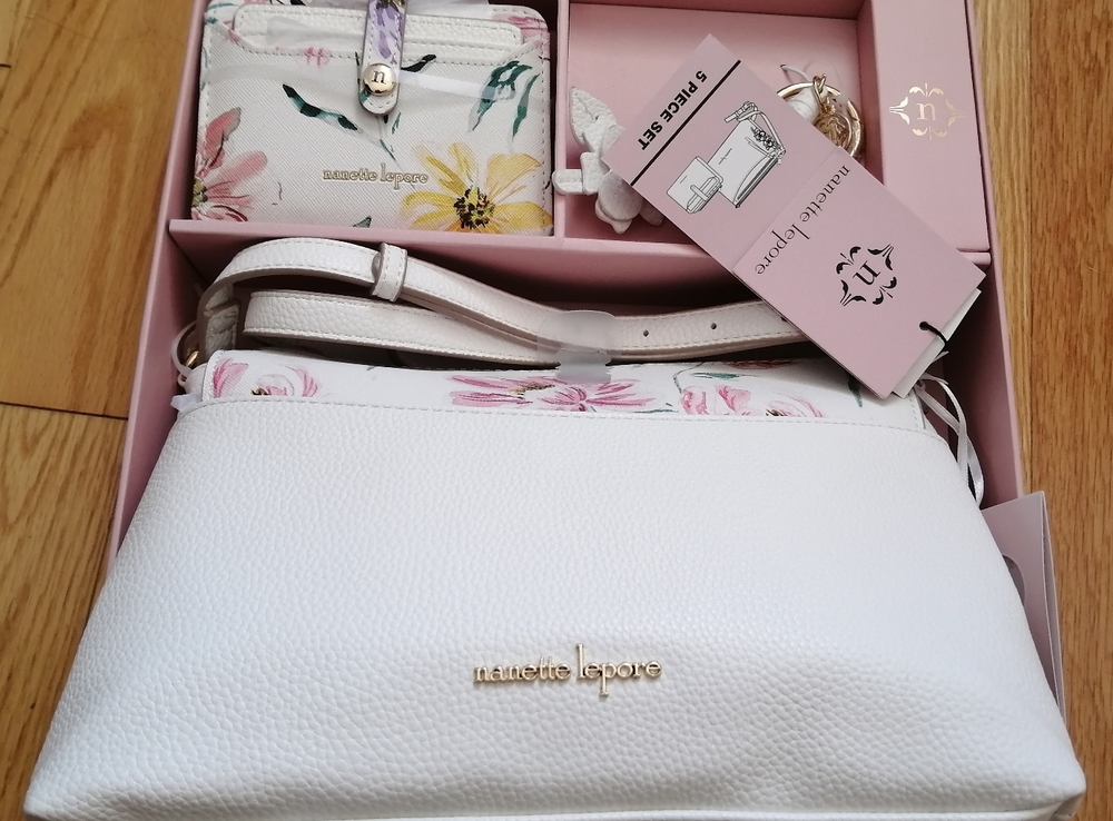 Nanette Lepore White  Crossbody Bag